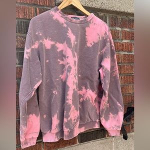 Vintage Bleach Washed Crewneck Medium